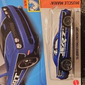 NEW 2015 Dodge Challenger SRT, Blue, Hot Wheels